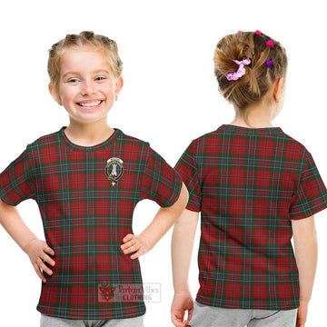 MacLean (McLean) Tartan Kid T-Shirt with Family Crest