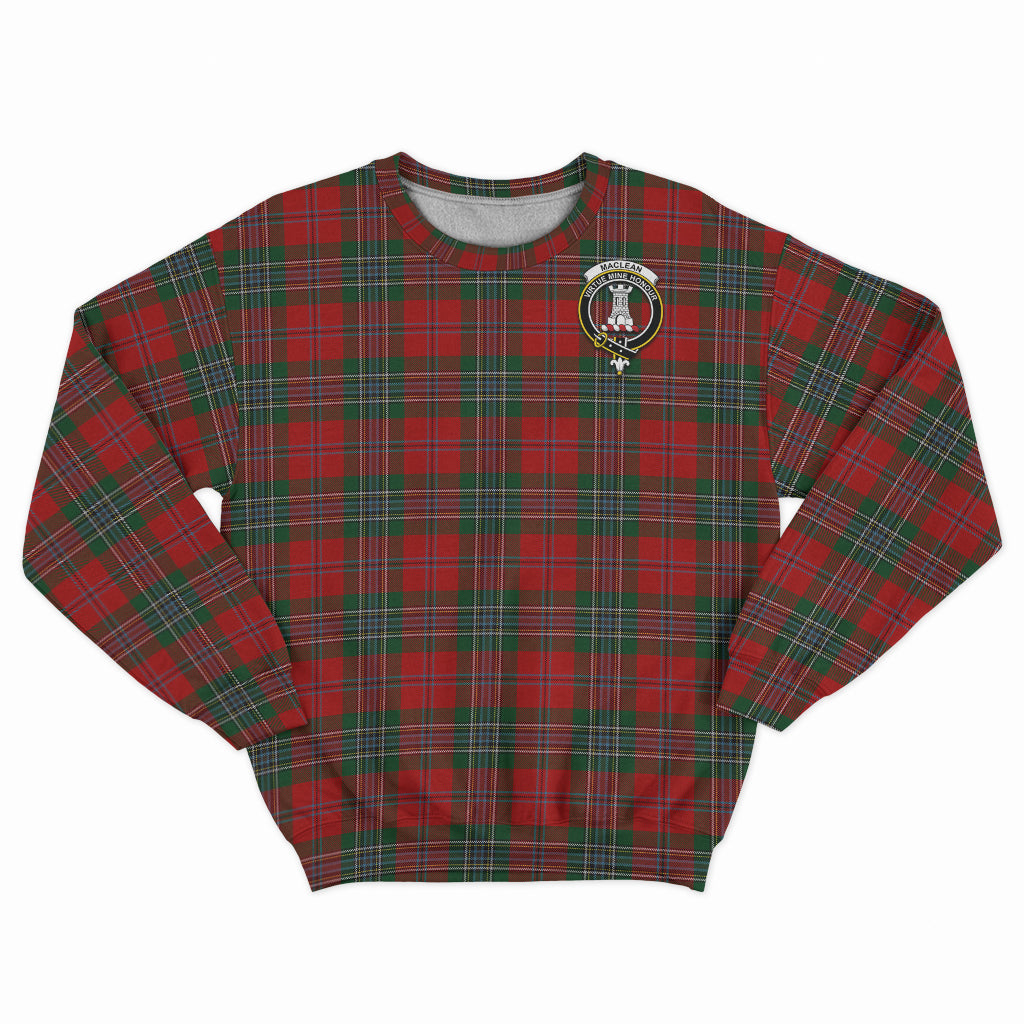 MacLean (McLean) Tartan Sweatshirt with Family Crest - Tartan Vibes Clothing