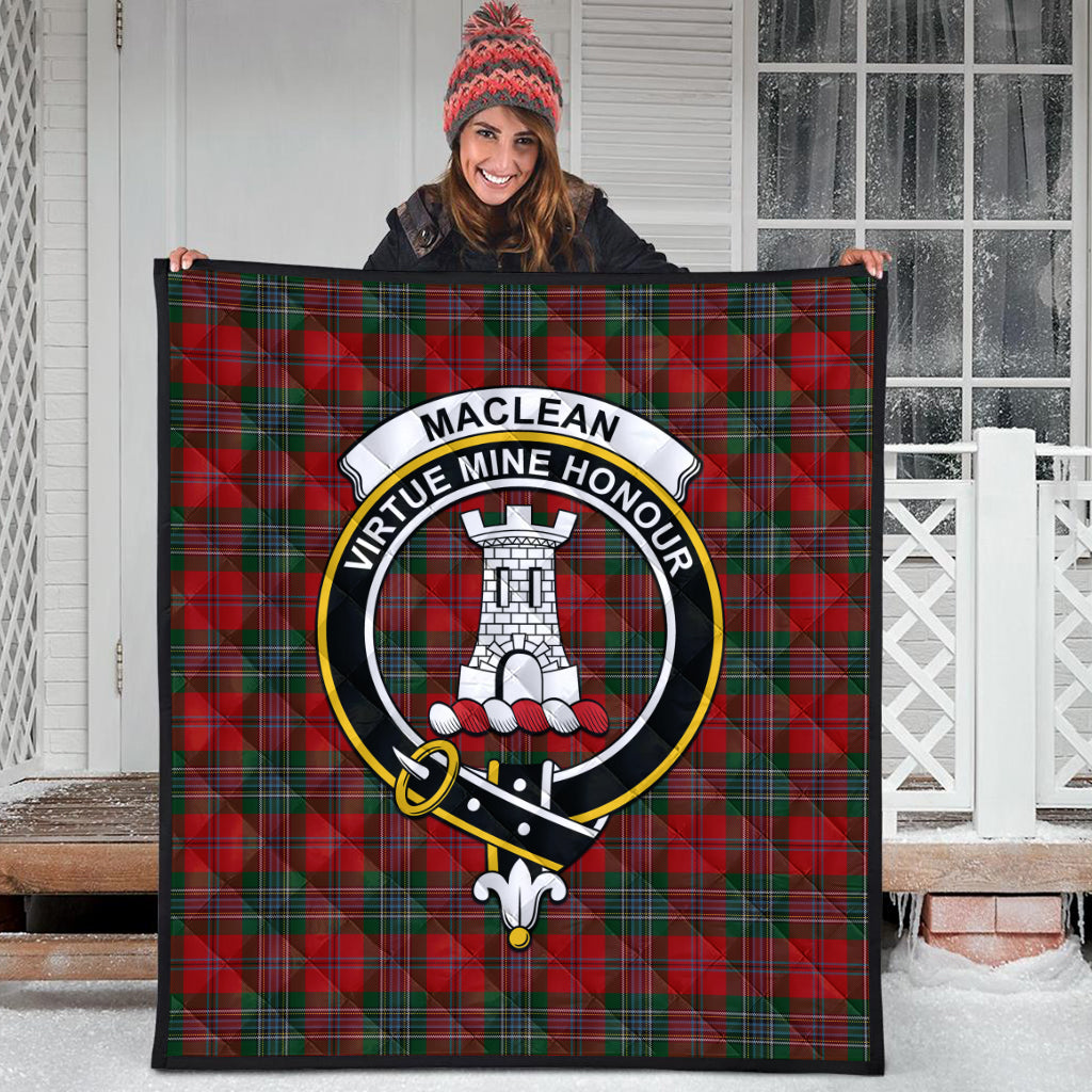 maclean-tartan-quilt-with-family-crest