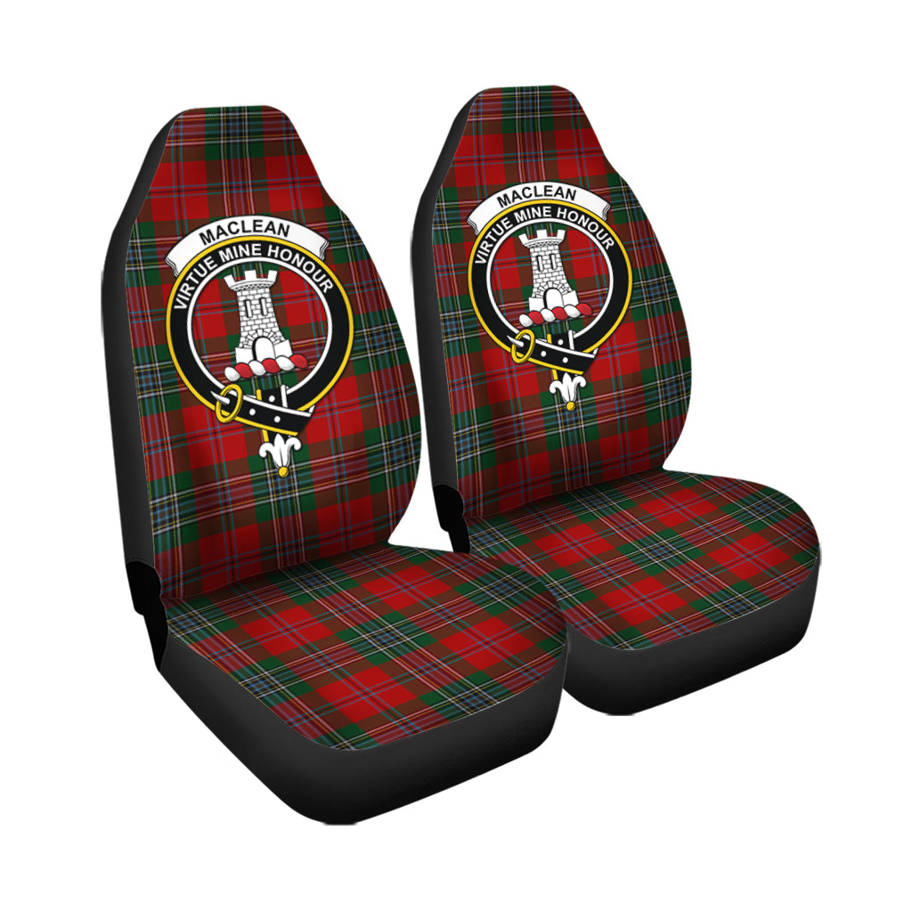 MacLean (McLean) Tartan Car Seat Cover with Family Crest - Tartan Vibes Clothing