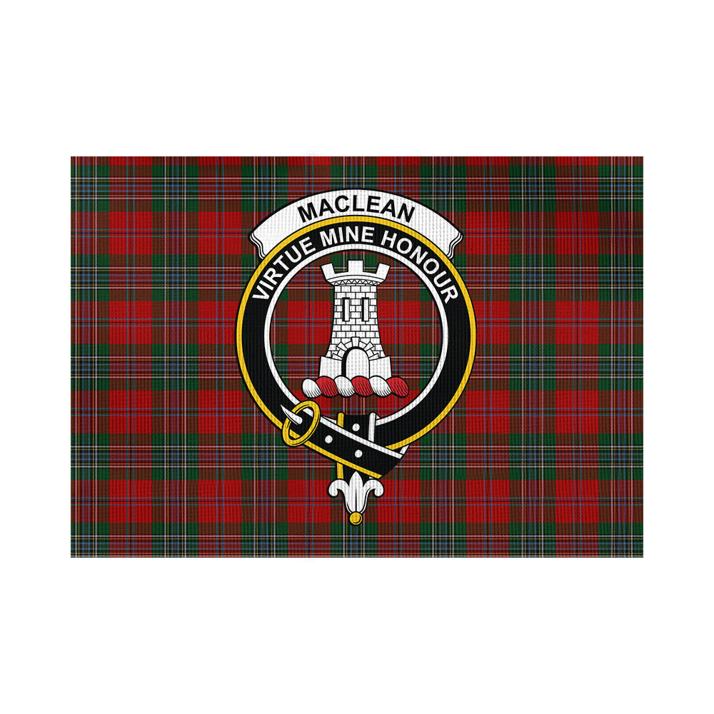 MacLean (McLean) Tartan Flag with Family Crest - Tartan Vibes Clothing