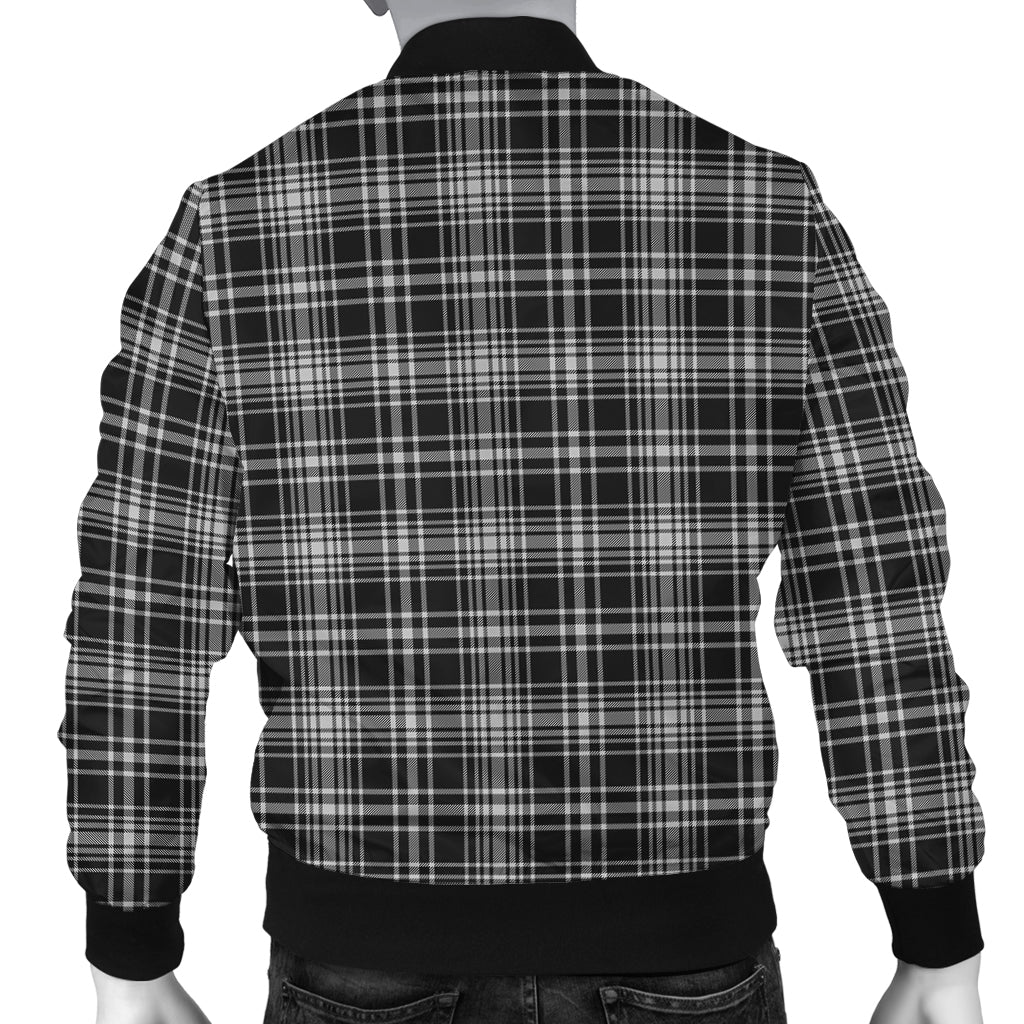 maclean-black-and-white-tartan-bomber-jacket-with-family-crest