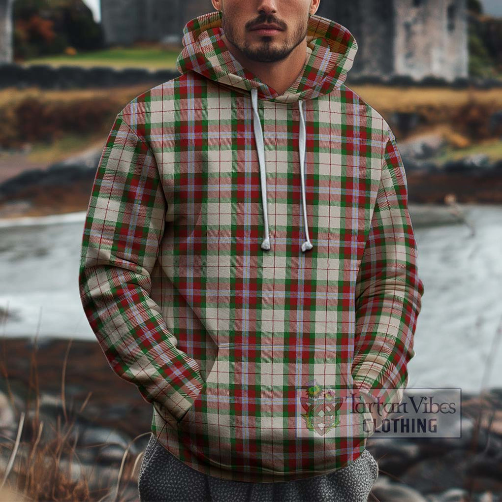 MacLean Dress Tartan Cotton Hoodie Pullover Hoodie XS - Tartan Vibes Clothing