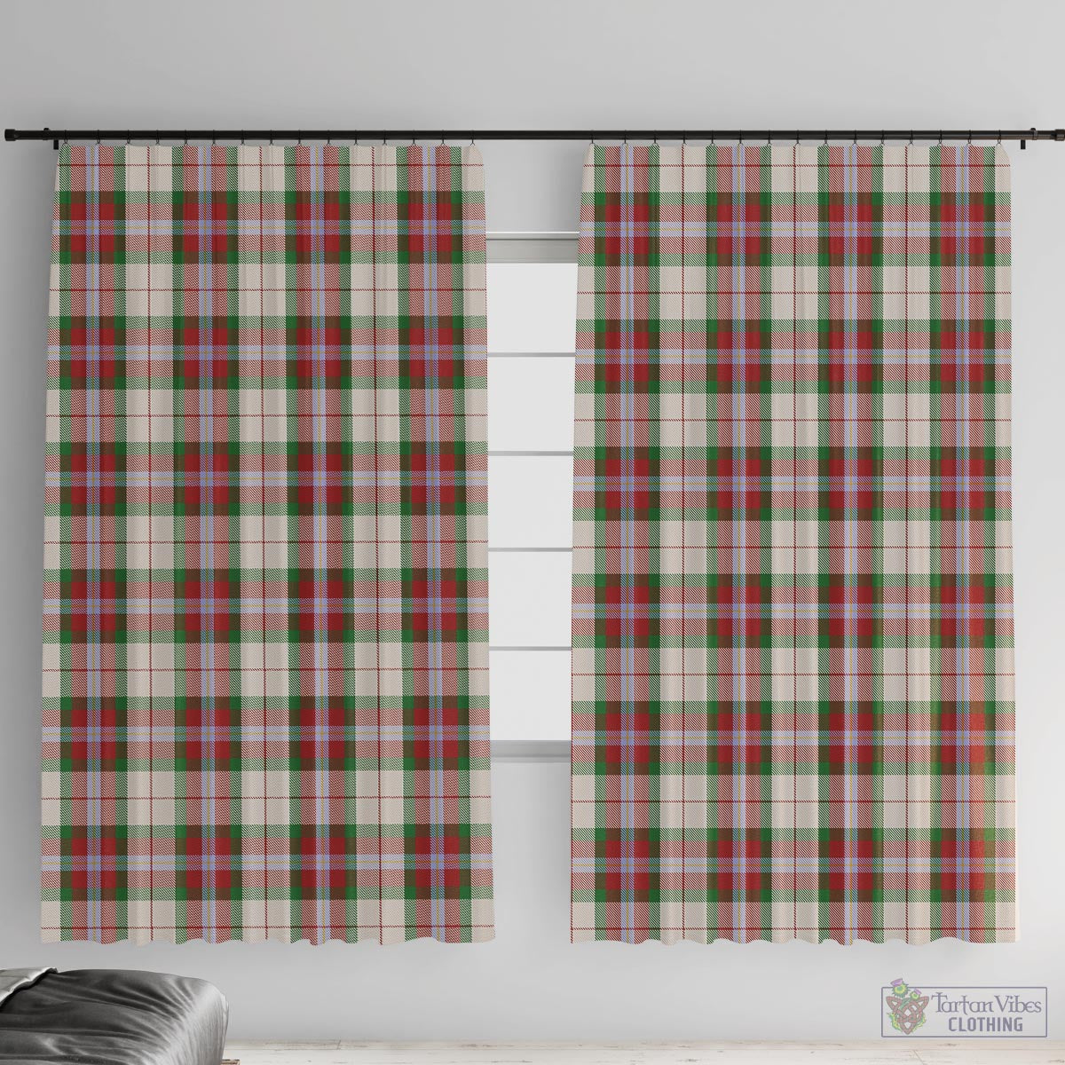 MacLean Dress Tartan Window Curtain