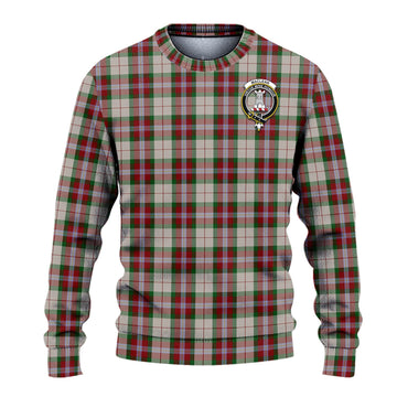 MacLean Dress Tartan Ugly Sweater with Family Crest