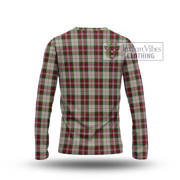 MacLean Dress Tartan Long Sleeve T-Shirt with Family Crest DNA In Me Style