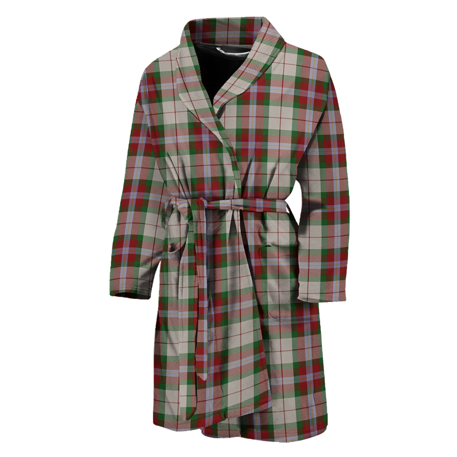 MacLean Dress Tartan Bathrobe - Tartan Vibes Clothing