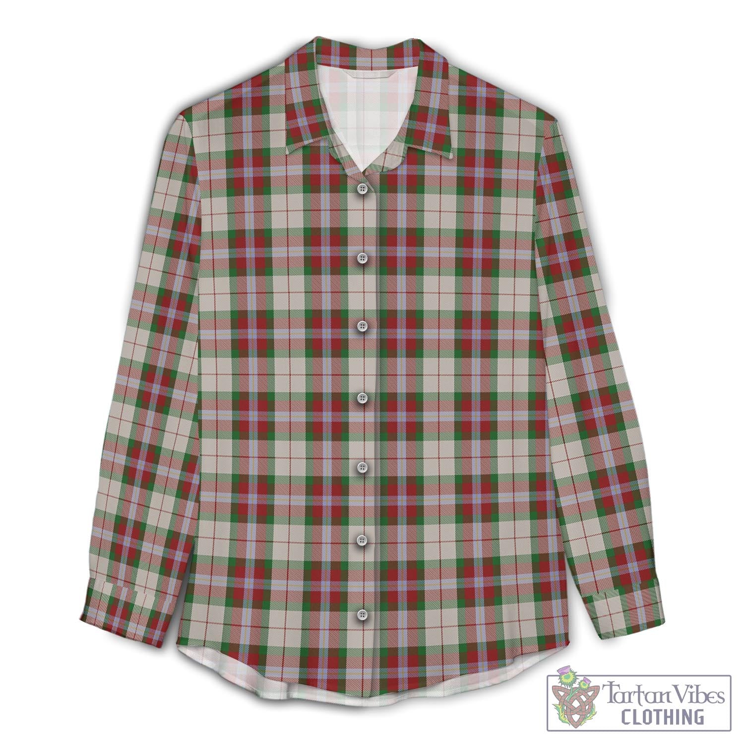 MacLean Dress Tartan Womens Casual Shirt