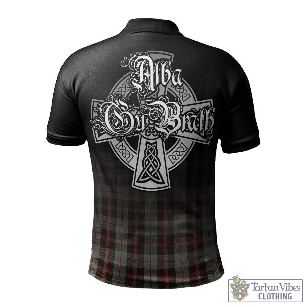 Tartan Vibes Clothing MacLean Dress Tartan Polo Shirt Featuring Alba Gu Brath Family Crest Celtic Inspired