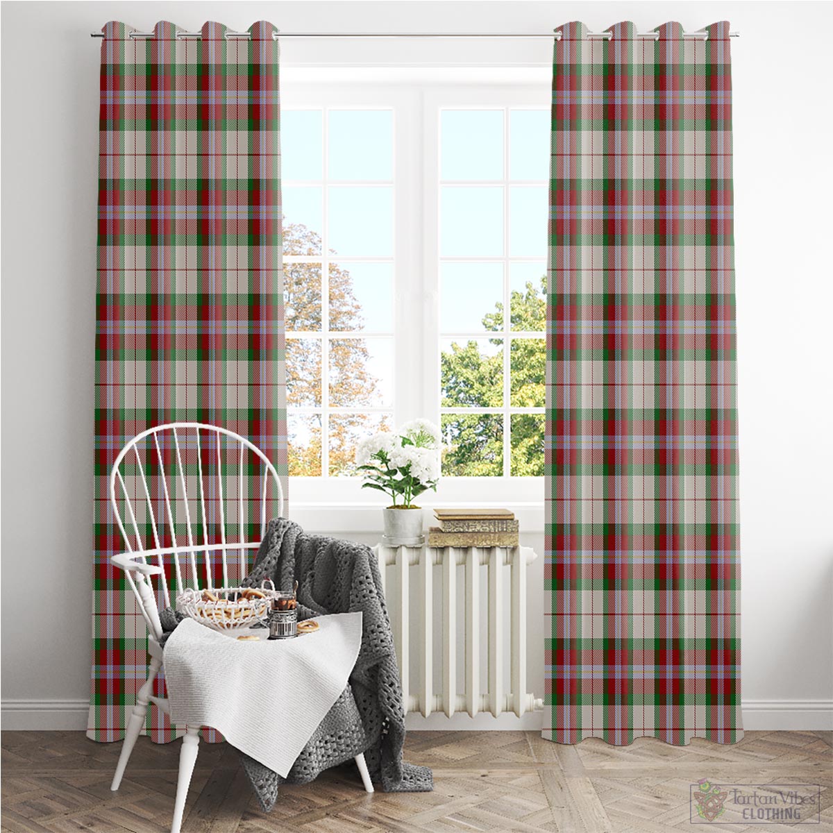 MacLean Dress Tartan Window Curtain