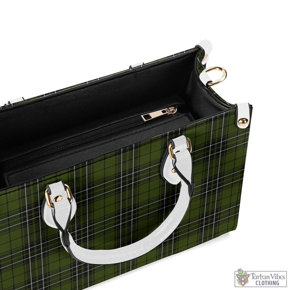 Tartan Vibes Clothing MacLean Hunting Tartan Luxury Leather Handbags