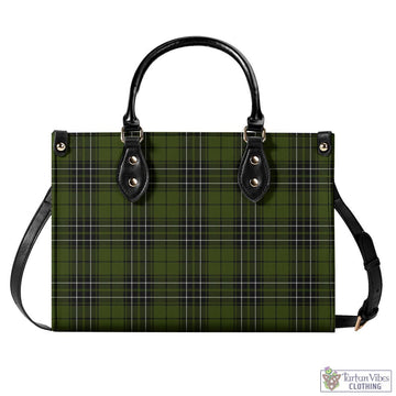 MacLean Hunting Tartan Luxury Leather Handbags