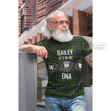 MacLean Hunting Tartan Cotton T-shirt with Family Crest DNA In Me Style