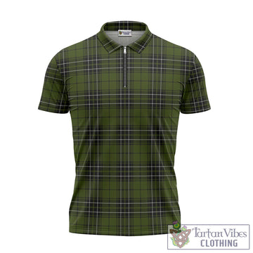 MacLean Hunting Tartan Zipper Polo Shirt