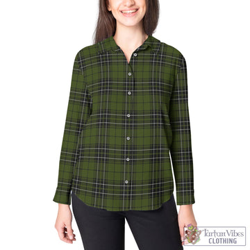 MacLean Hunting Tartan Women's Casual Shirt