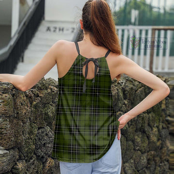 MacLean Hunting Tartan Loose Halter Neck Camisole