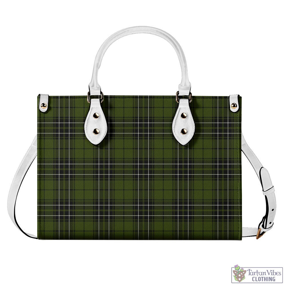 Tartan Vibes Clothing MacLean Hunting Tartan Luxury Leather Handbags