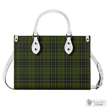 MacLean Hunting Tartan Luxury Leather Handbags