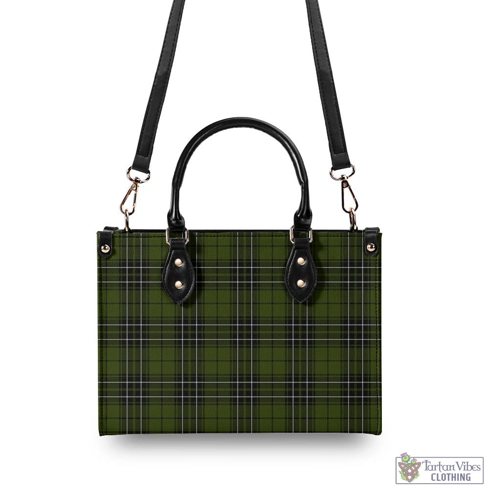 Tartan Vibes Clothing MacLean Hunting Tartan Luxury Leather Handbags