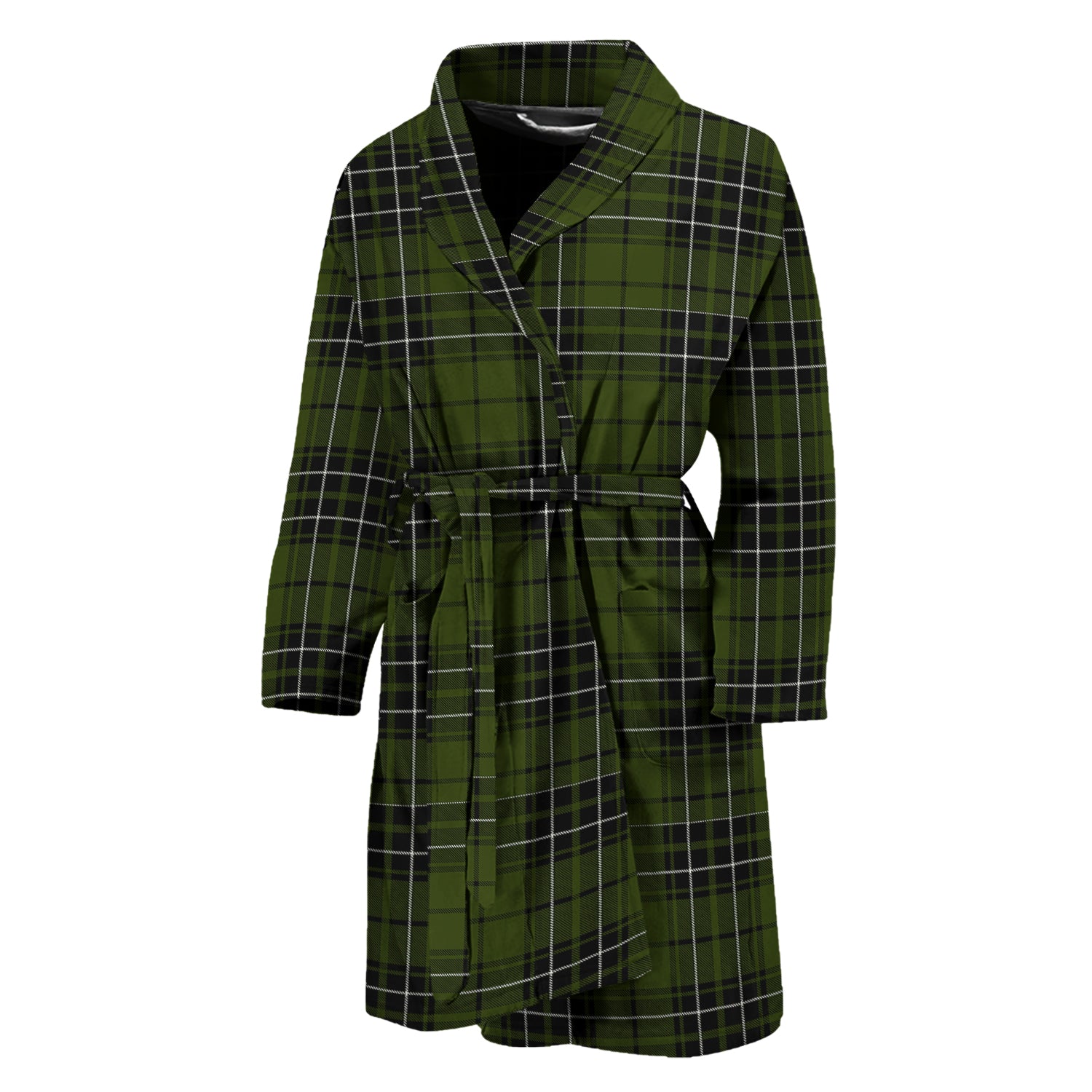 MacLean Hunting Tartan Bathrobe - Tartan Vibes Clothing