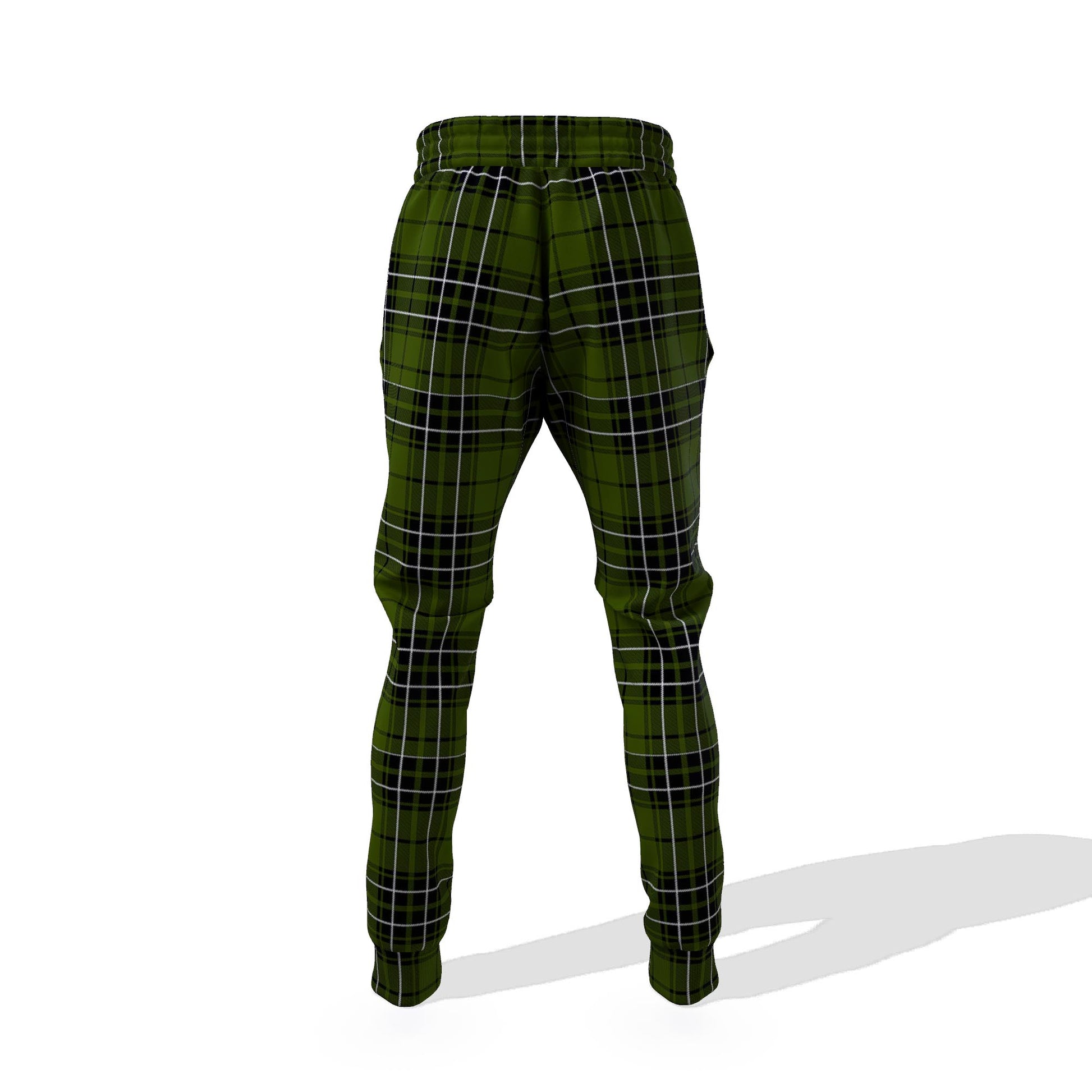 MacLean Hunting Tartan Joggers Pants with Family Crest 6XL - Tartan Vibes Clothing