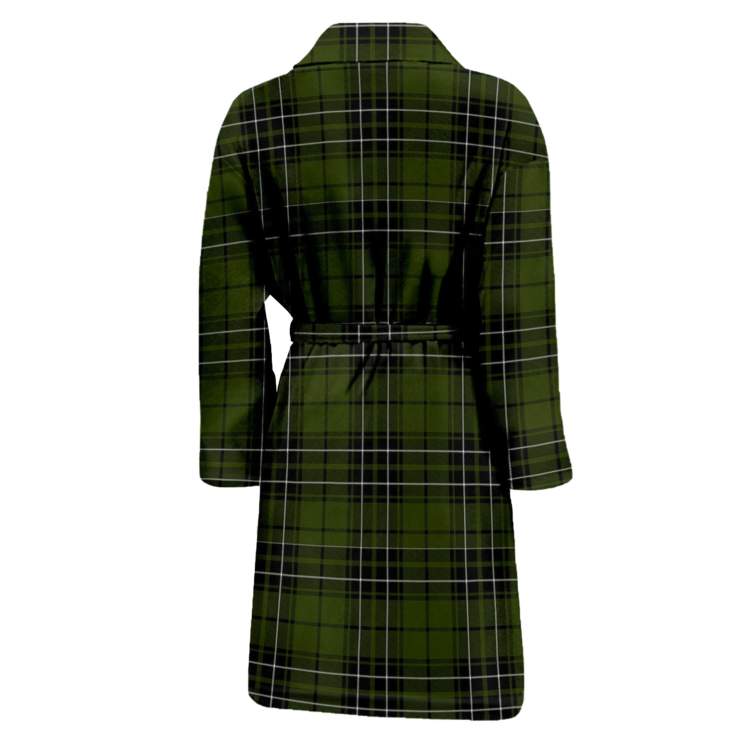 MacLean Hunting Tartan Bathrobe with Family Crest - Tartan Vibes Clothing