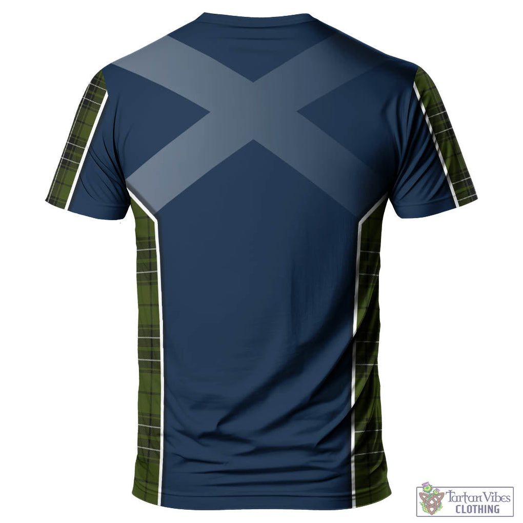 Tartan Vibes Clothing MacLean Hunting Tartan T-Shirt with Family Crest and Scottish Thistle Vibes Sport Style