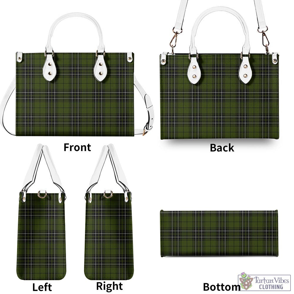 Tartan Vibes Clothing MacLean Hunting Tartan Luxury Leather Handbags