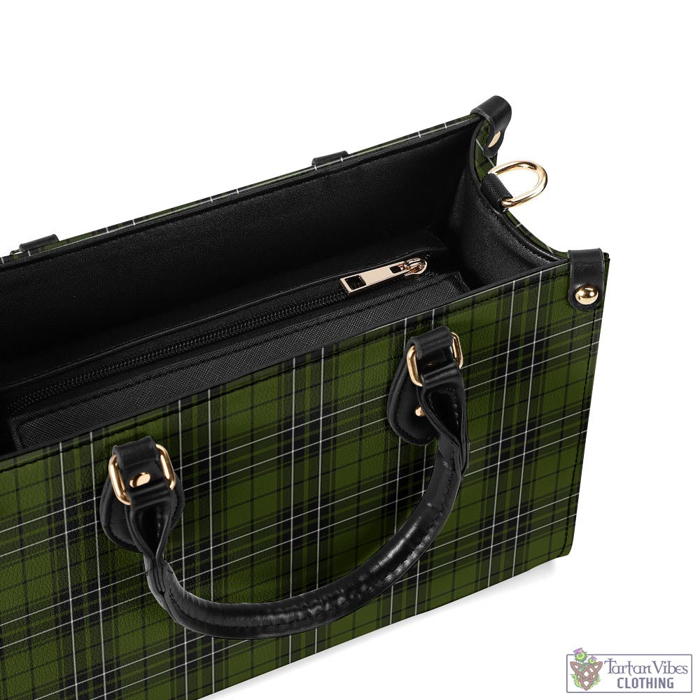 Tartan Vibes Clothing MacLean Hunting Tartan Luxury Leather Handbags