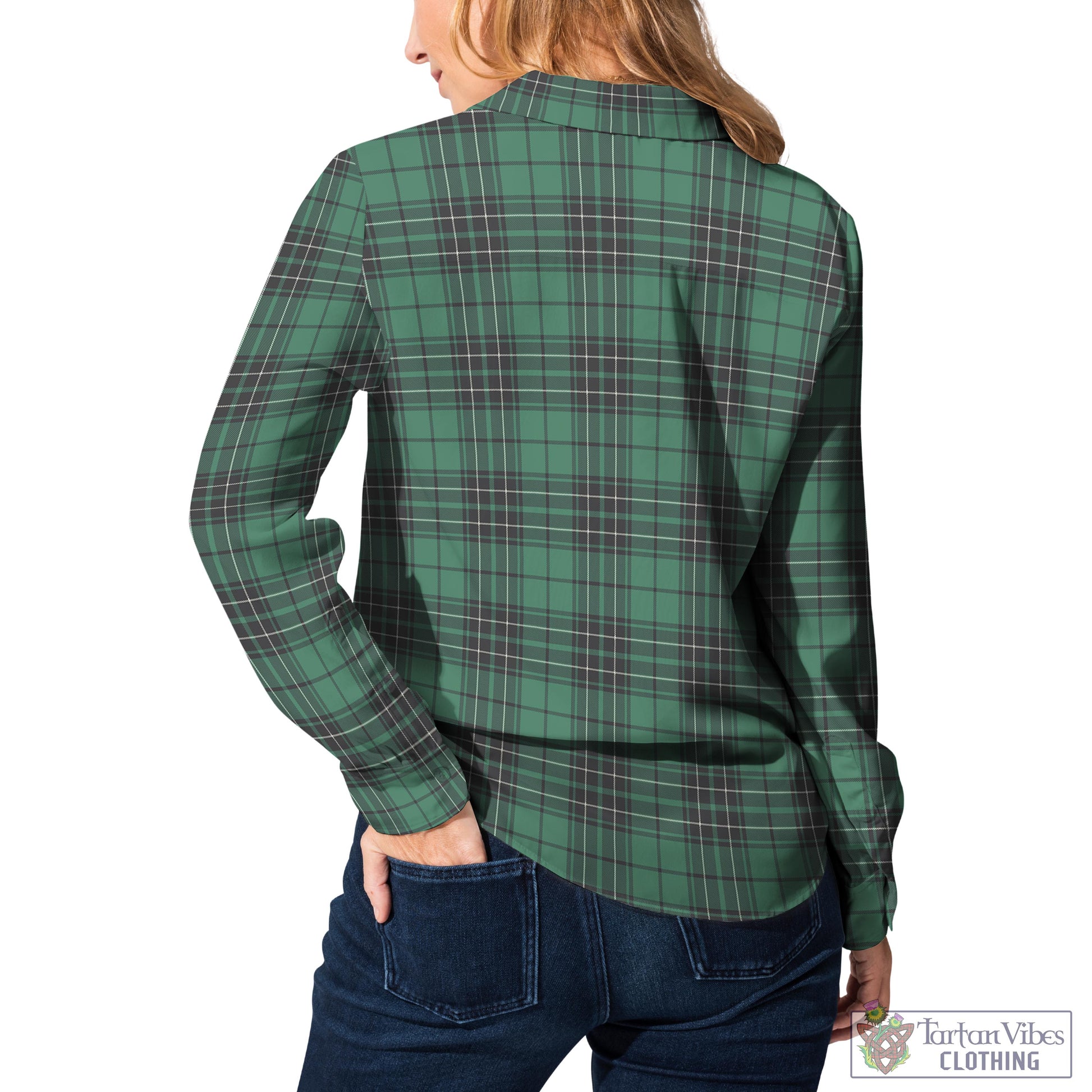 MacLean Hunting Ancient Tartan Womens Casual Shirt