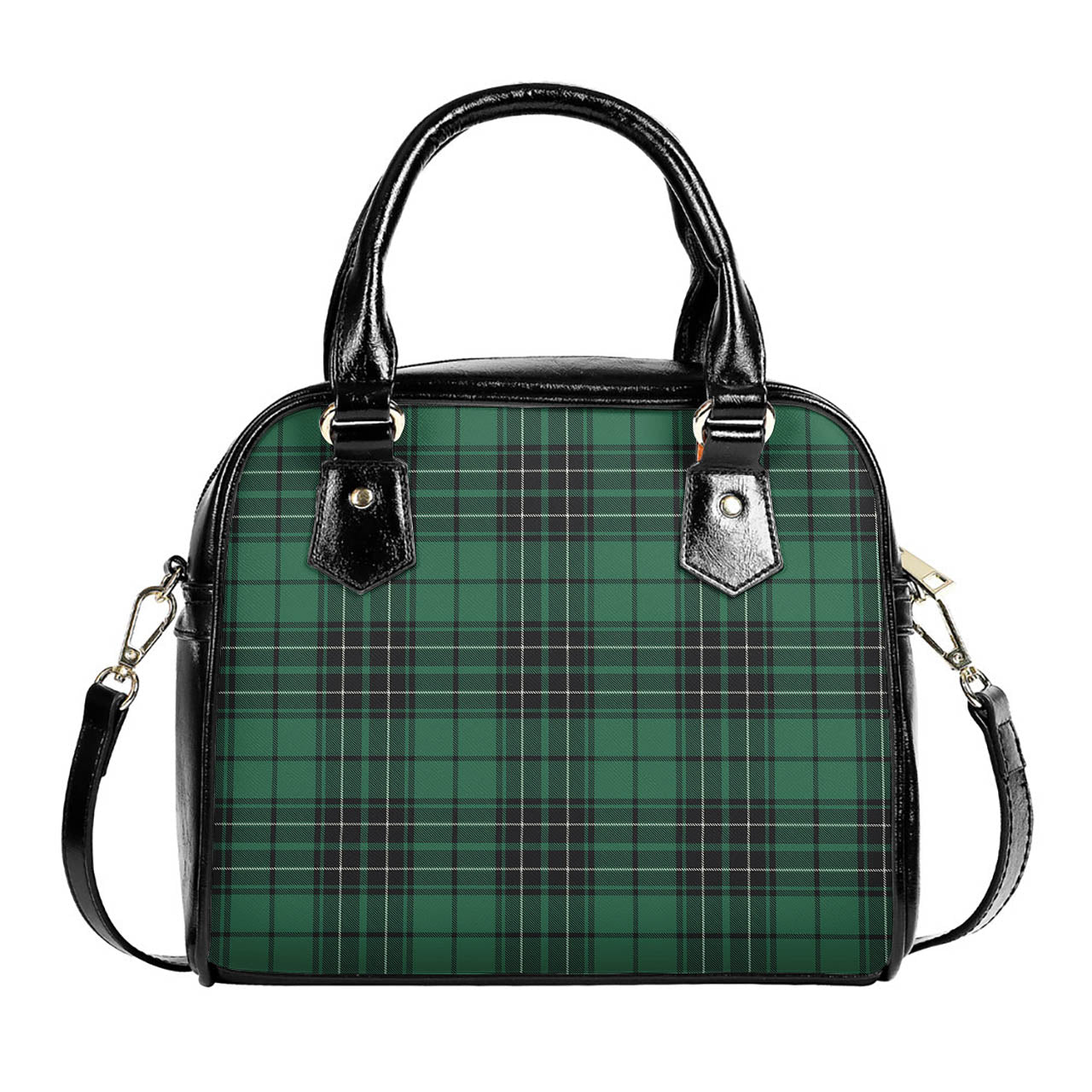 MacLean Hunting Ancient Tartan Shoulder Handbags One Size 6*25*22 cm - Tartanvibesclothing