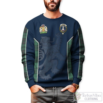 MacLean Hunting Ancient Tartan Sweater with Family Crest and Lion Rampant Vibes Sport Style