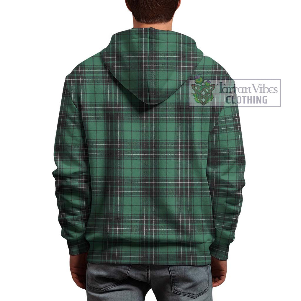 MacLean Hunting Ancient Tartan Hoodie with Family Crest DNA In Me Style - Tartanvibesclothing Shop