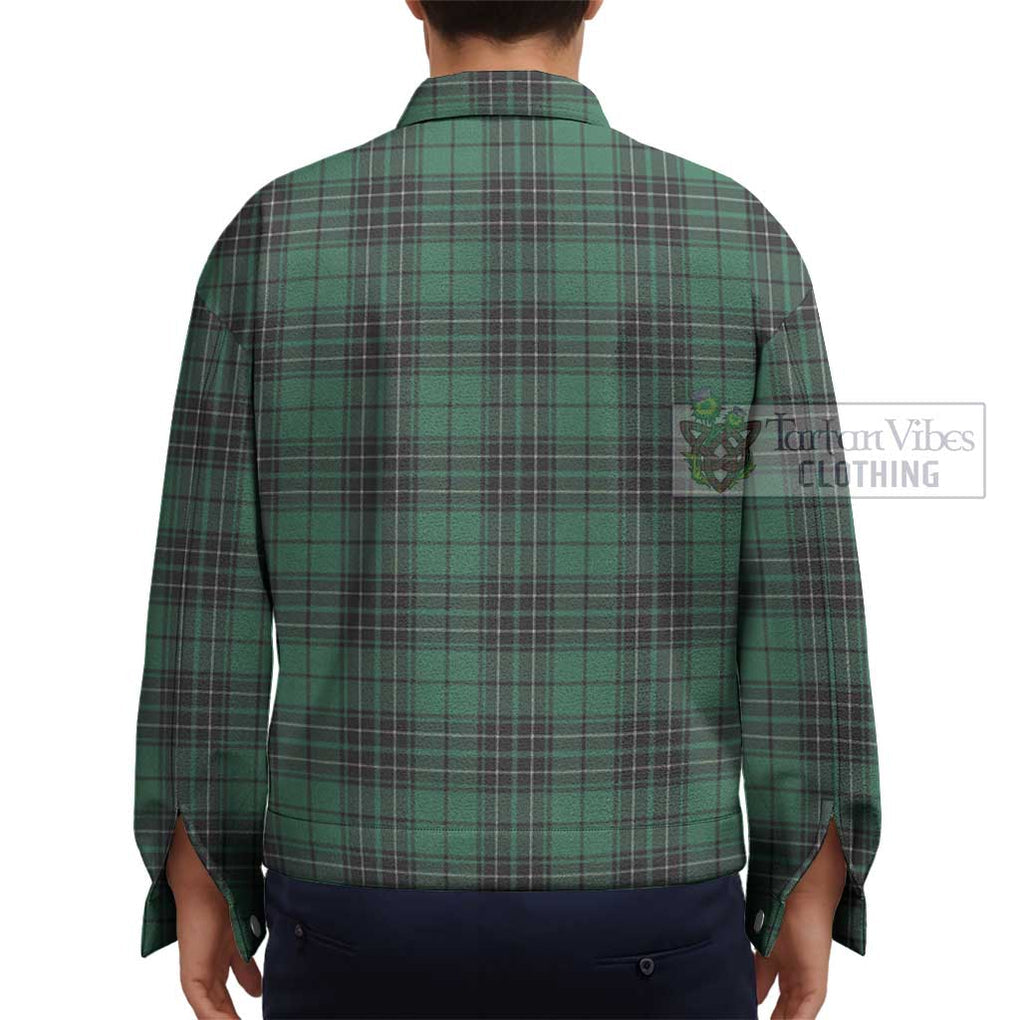 MacLean Hunting Ancient Tartan Unisex Lapel Cotton Jacket - Tartan Vibes Clothing