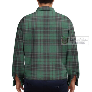 MacLean Hunting Ancient Tartan Unisex Lapel Cotton Jacket