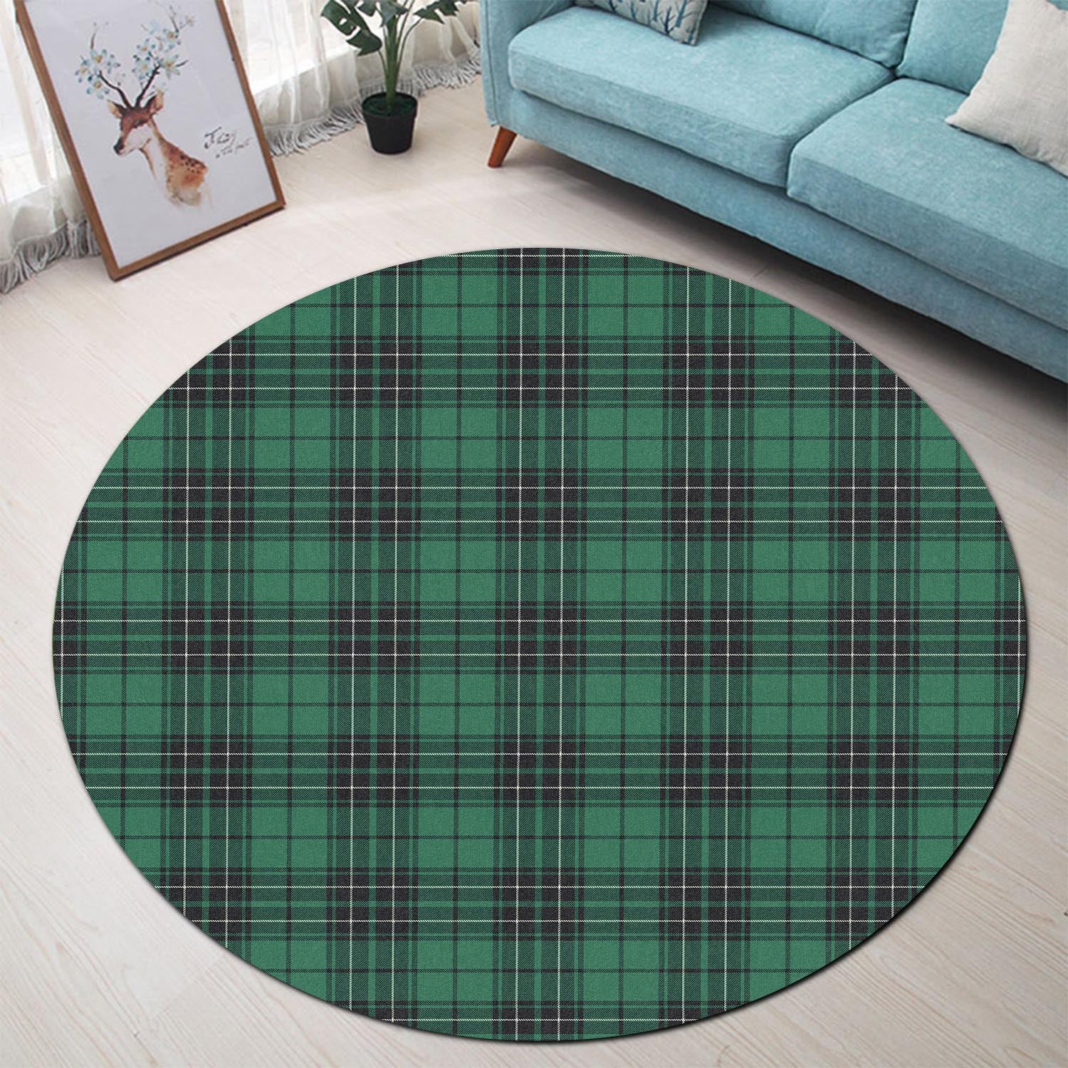 maclean-hunting-ancient-tartan-round-rug