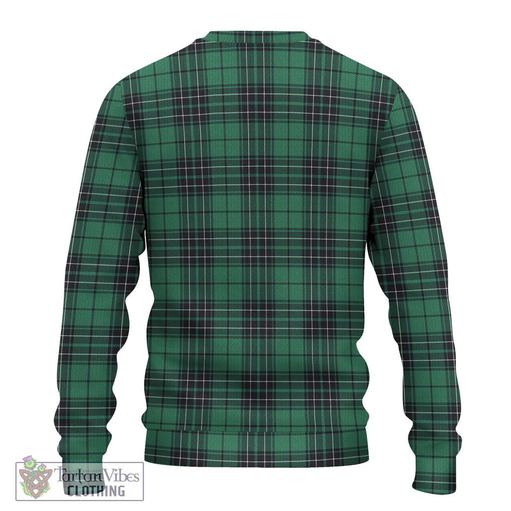 MacLean Hunting Ancient Tartan Knitted Sweater with Family Crest DNA In Me Style - Tartanvibesclothing Shop