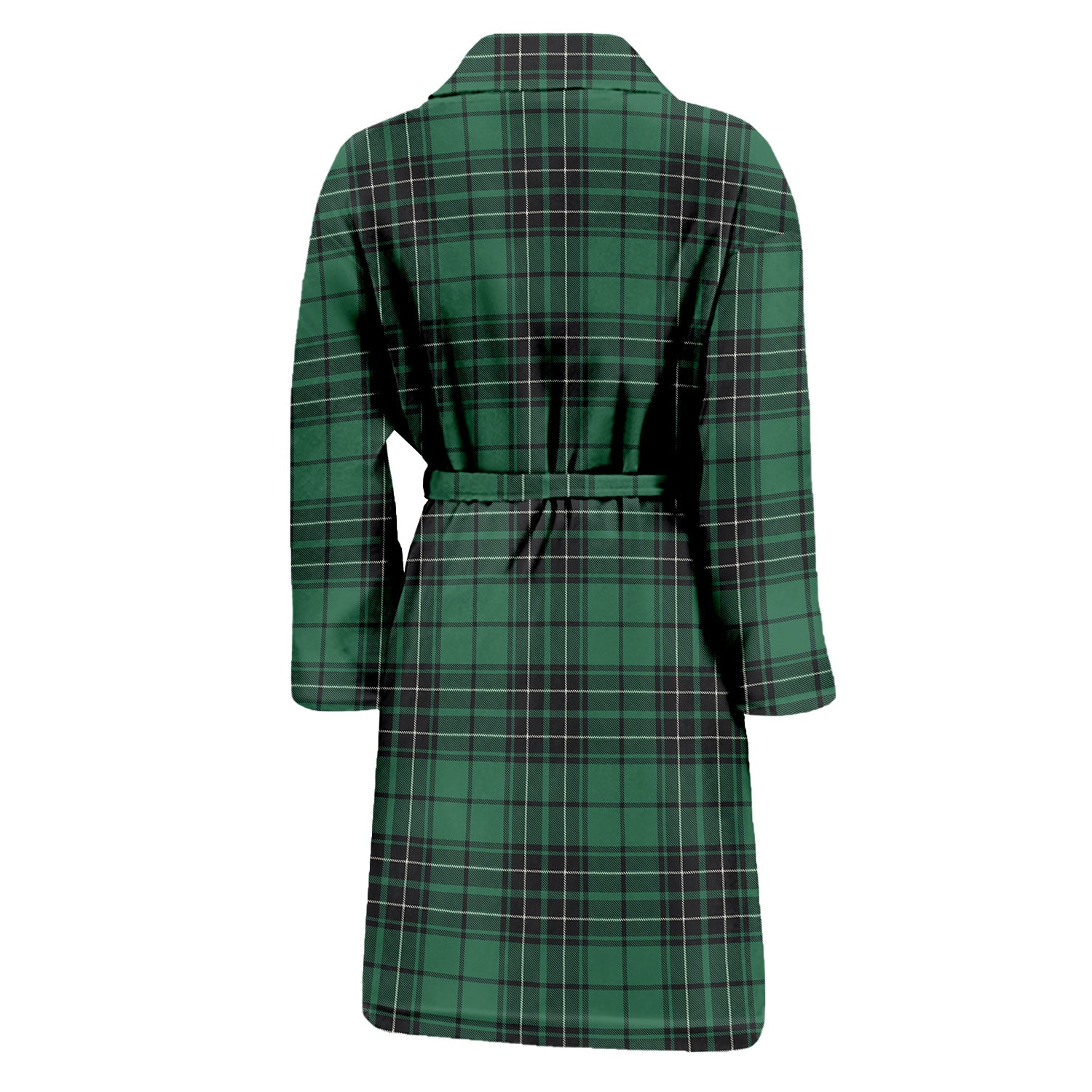 MacLean Hunting Ancient Tartan Bathrobe with Family Crest - Tartan Vibes Clothing