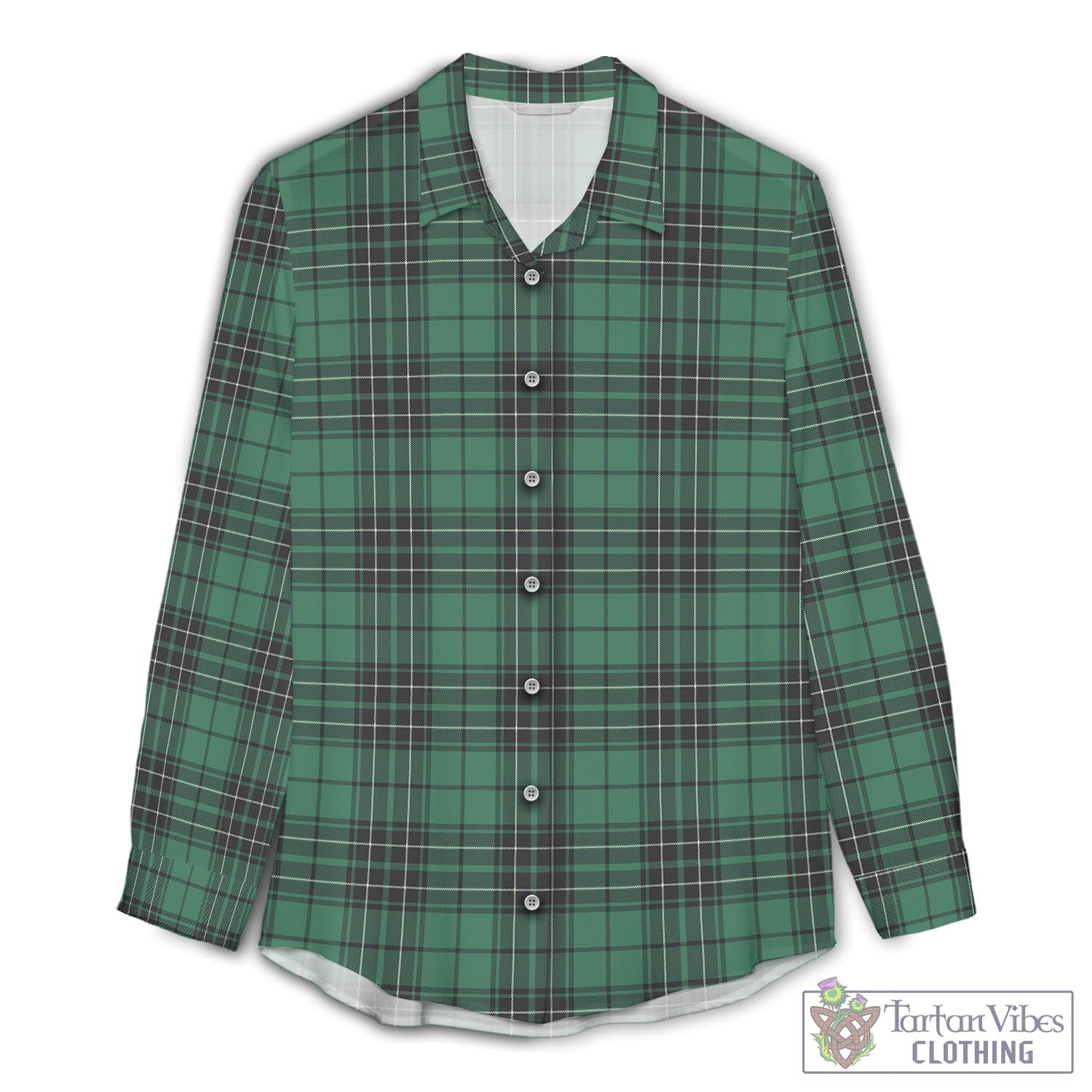 MacLean Hunting Ancient Tartan Womens Casual Shirt