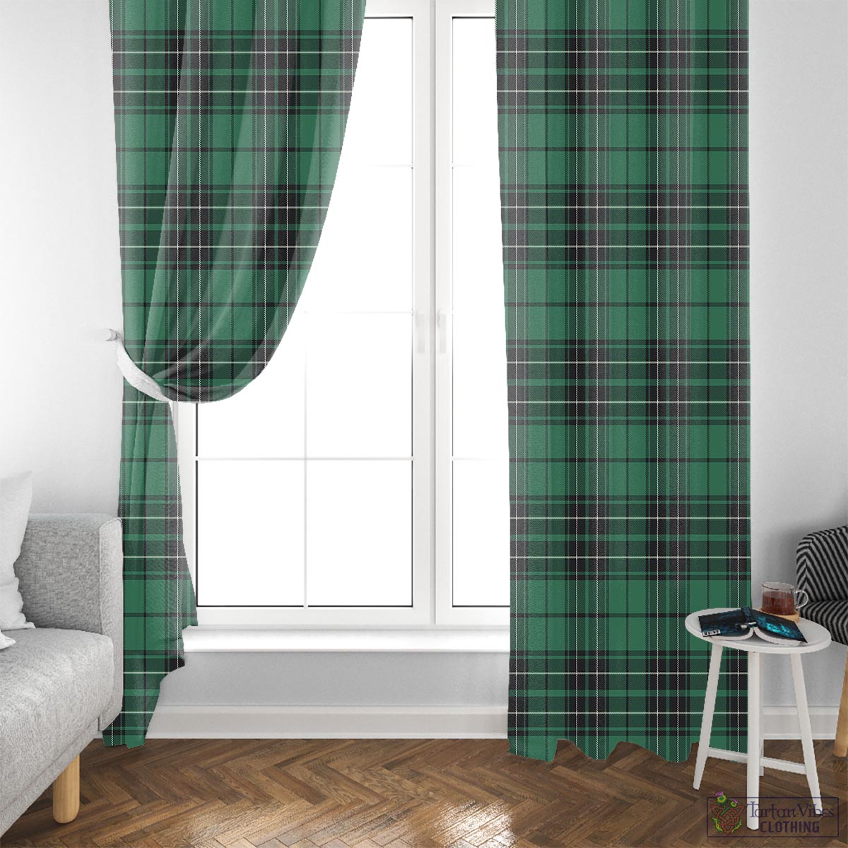 MacLean Hunting Ancient Tartan Window Curtain