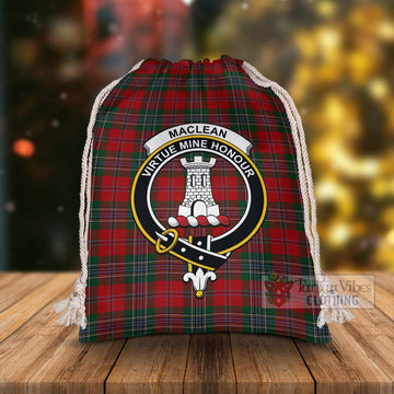 MacLean (McLean) Tartan Christmas Santa's Bag with Family Crest