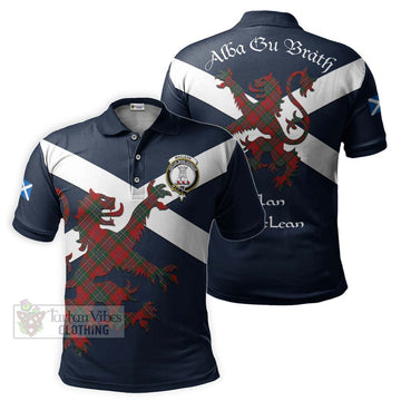 MacLean (McLean) Tartan Lion Rampant Polo Shirt Proudly Display Your Heritage with Alba Gu Brath and Clan Name