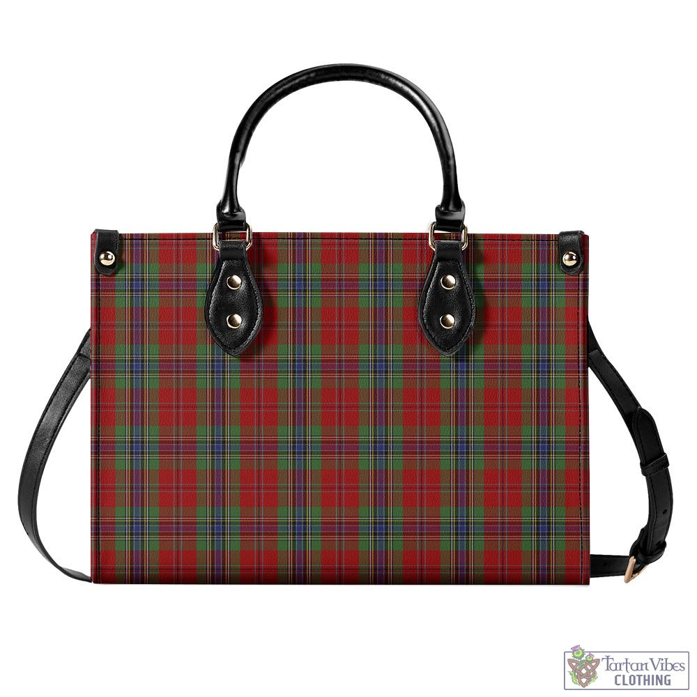 Tartan Vibes Clothing MacLean of Duart Tartan Luxury Leather Handbags