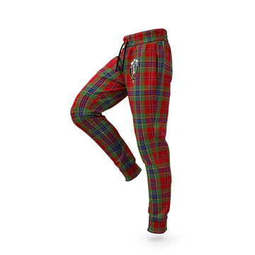 MacLean of Duart Tartan Joggers Pants with Family Crest