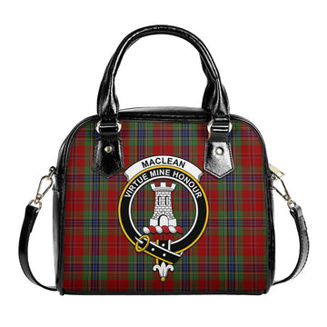 MacLean of Duart Tartan Shoulder Handbags with Family Crest