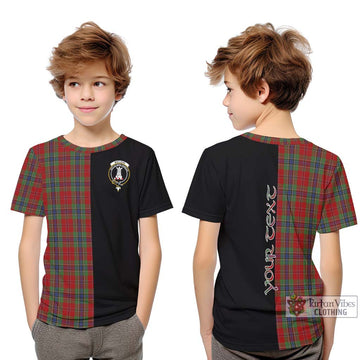 MacLean of Duart Tartan Kid T-Shirt with Family Crest and Half Of Me Style