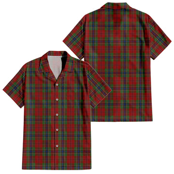 MacLean of Duart Tartan Short Sleeve Button Down Shirt