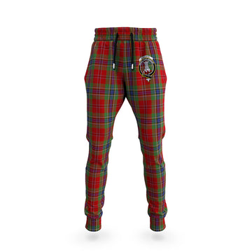 MacLean of Duart Tartan Joggers Pants with Family Crest