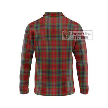 MacLean of Duart Tartan Long Sleeve Polo Shirt with Family Crest DNA In Me Style