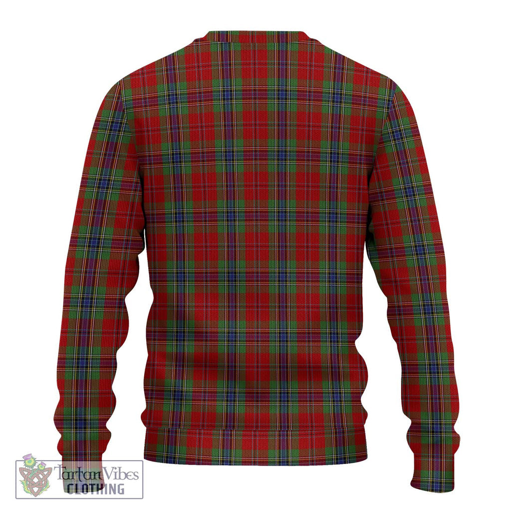 MacLean of Duart Tartan Knitted Sweater with Family Crest DNA In Me Style - Tartanvibesclothing Shop